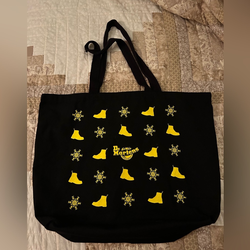 NWOT Dr. Martens Black Tote Bag